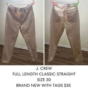J. Crew Classic Straight Pant
